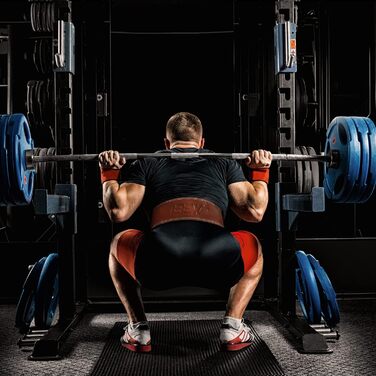 Пояс для важкої атлетики IBEX, шкіряний, 10.2 см, з підкладкою, підтримка поперекових хребців, замшеве оздоблення, сталева пряжка, для функціональних тренувань, бодібілдингу, пауерліфтингу, жиму лежачи, фітнес-залу, тренажеру