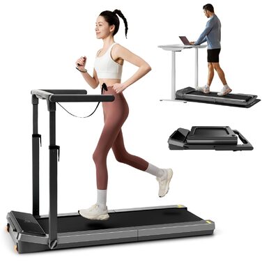 WalkingPad від KingSmith: біговий килимок для дому та офісу (Z1, P1, A1 Pro, Z3 Hybrid+, Z3 H+). Легкий, складаний, з LED-дисплеєм, керування через додаток, без монтажу. Макс. вантажопідйомність до 136 кг, швидкість до 10 км/год.