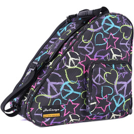 Сумки для роликів, ковзанів, фігурного катання Holisogn HLS002 - чорні, для дітей, підлітків та дорослих