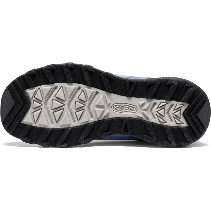 KEEN Wanduro Low - водонепроникні трекінгові черевики для дітей та дорослих (36 EU, Vintage Indigo Scarlet Ibis)