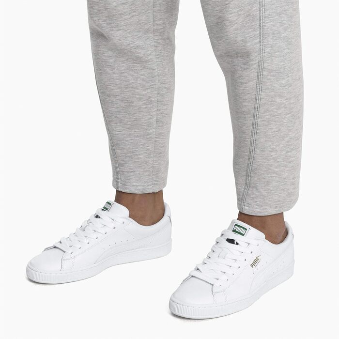 Кросівки PUMA Basket Classic LFS для чоловіків (37 EU, широка колодка, білі)