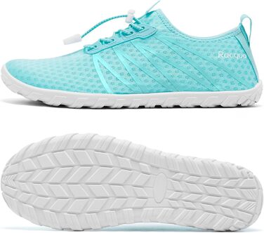 Водні черевики Raqua для плавання та відпочинку на пляжі (35-47, 39.5/41 EU, м'ятно-зелений)