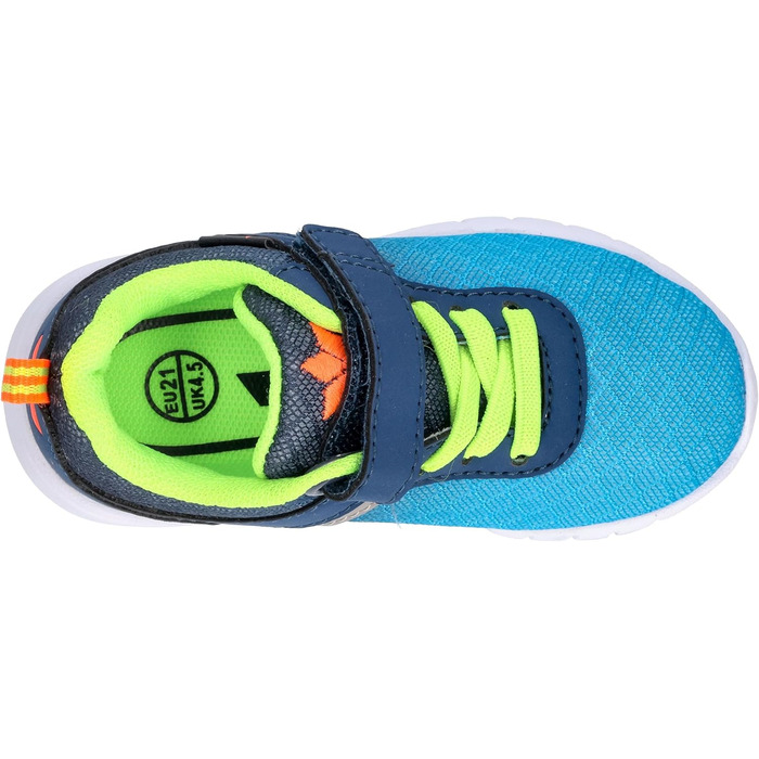 Дитячі капці-кеди Lico Unisex Marine Lemon Orange (26 EU)