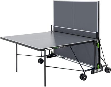 Стіл для тенісу Kettler K1 Outdoor Turnierformat (Німеччина) - складний, стійкий до подряпин, меламін 4мм