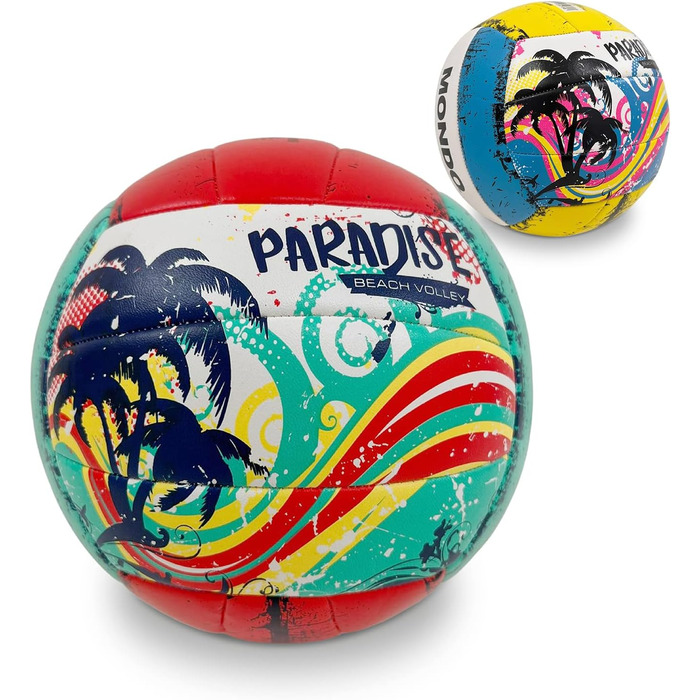 Mondo Toys Волейбольний м'яч Spielball - розмір 5, PVC, м'який дотик (BEACH VOLLEY PARADISE)