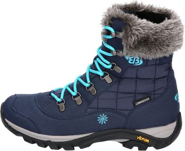 Чоботи снігові жіночі Brütting Himalaya, 40 EU, блакитний, темно-синій