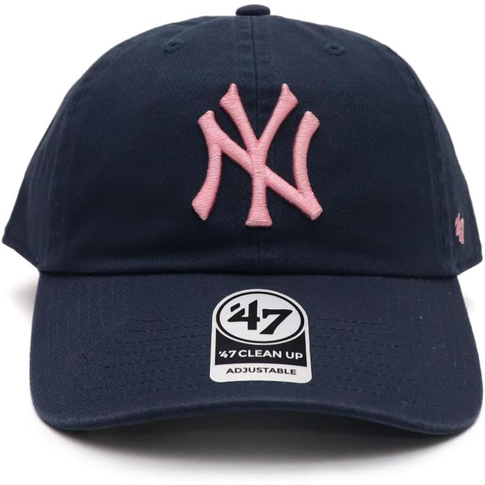 Чоловіча бейсболка '47 MLB New York Yankees, колір Navy-pink, один розмір