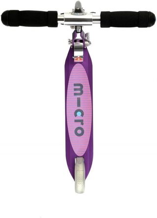 Дитячий самокат Micro Sprite Roller, фіолетовий, смугастий дизайн