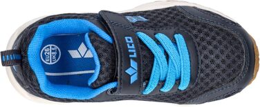 Дитячі спортивні зальні тапки Lico Bronte, унісекс, темно-синій, 38 EU