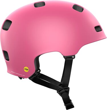 Велосипедний шолом POC Crane MIPS, легкий, міцний, з подвійним посиленим EPS, Actinium Pink Matt, розмір M (55-58 см)