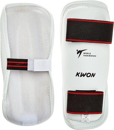 Захист гомілки KWON Evolution S, білий, WTF, для тхеквондо