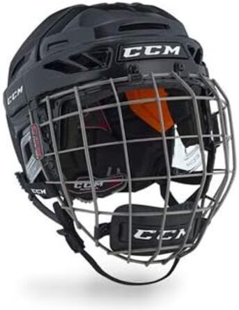 Хокейний шолом CCM Fitlite 90 Combo, темно-синій, розмір L (57-62 см)