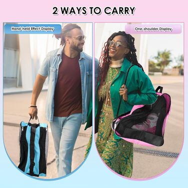 Сумка для роликів та ковзанів для дітей, рожева