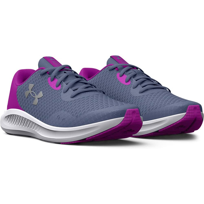 Кросівки дитячі Under Armour Charged Pursuit 3 (Aurora Purple/Metallic Silver) 38 EU