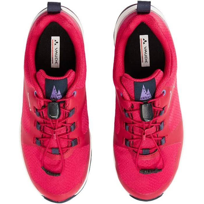 Дитячі туристичні черевики VAUDE Lapita II Low STX, водонепроникні, для хлопчиків та дівчаток, 28 EU, Crocus Dark Sea