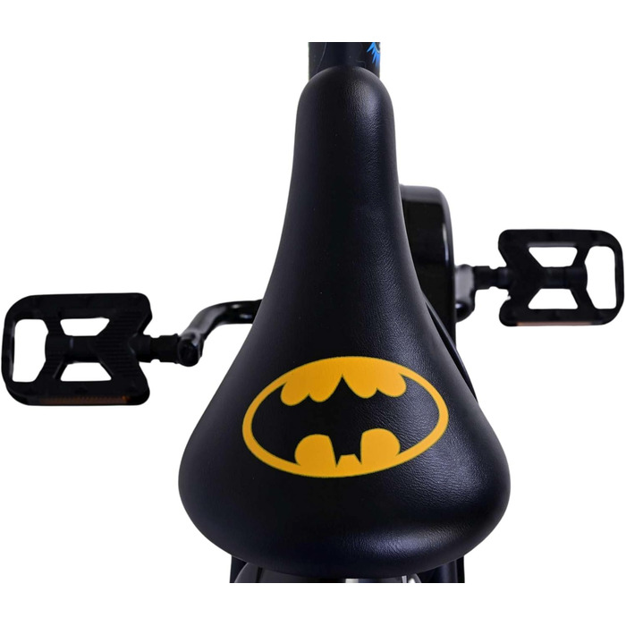 Дитячий велосипед Volare Batman 16 дюймів чорного кольору - безпека, комфорт та розваги!