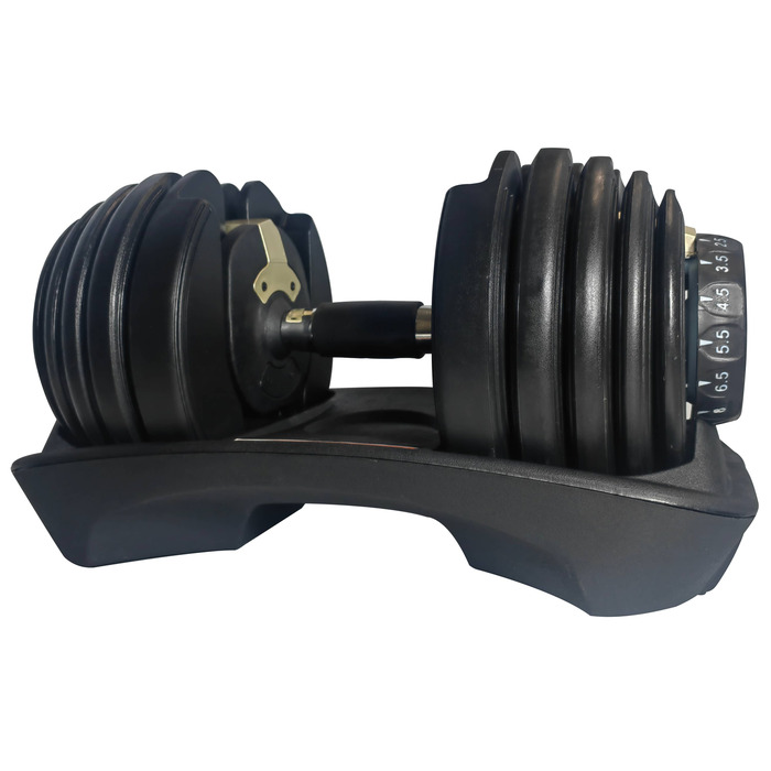 Регульовані чавунні гантелі Life4Fitness 1 x 24 кг