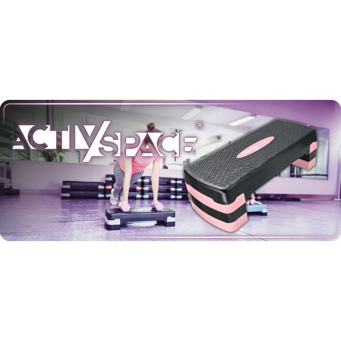 Степер для аеробіки Step Activ/Space: регульований, 3 рівні висоти, модульний
