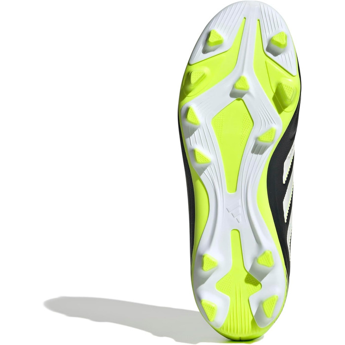 Дитячі футбольні бутси adidas Copa Pure III Club FG/MG, 35 EU, чорний/білий/лимонний, унісекс