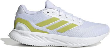 Жіночі кросівки для бігу adidas Runfalcon 5 з амортизацією Cloudfoam, білі, розмір 36 EU