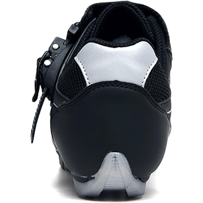 Чоловічі велотуфлі MTB для гірського велосипеда, сумісні з SPD, для їзди в приміщенні та на вулиці, з швидкою застібкою, 43 EU