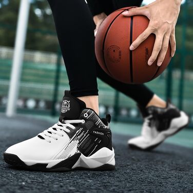 Чоловічі баскетбольні кросівки, великі розміри, модель G6933 (білий, 36 EU)