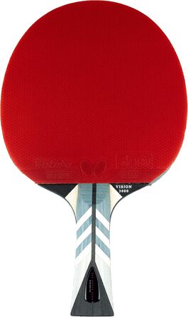 Професійна ракетка для настільного тенісу Butterfly Timo Boll Vision 3000, ITTF сертифікат, накладка Wakaba, анатомічна ручка, для досвідчених гравців