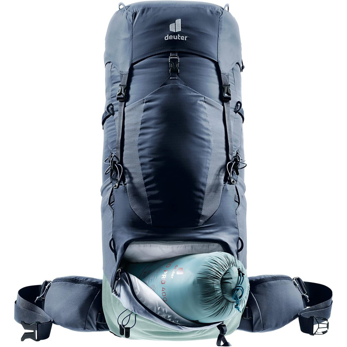 Жіночий туристичний рюкзак Deuter Aircontact Lite 45+10 SL, легкий