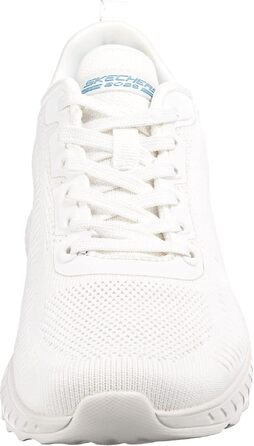 Жіночі кросівки Skechers Bobs Squad Chaos Face-Off, білого кольору, текстильні (Engineered Knit), розмір 38.5 EU