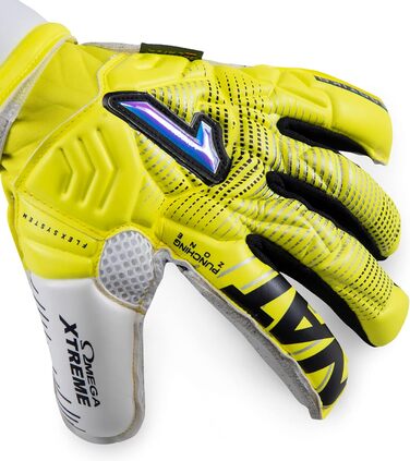 Воротарські рукавички Rinat Egotiko Stellar Alpha, розмір 44, жовті