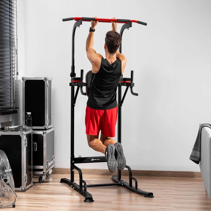 Багатофункціональні бруси Hop-Sport з турніком та еспандерами, до 150 кг