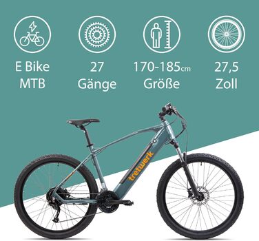 Електровелосипед TRETWERK Bolt 7 27,5