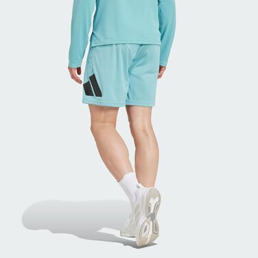 Чоловічі шорти для тренувань Adidas Train Essentials A Set (7 дюймів, м'ятний/чорний)