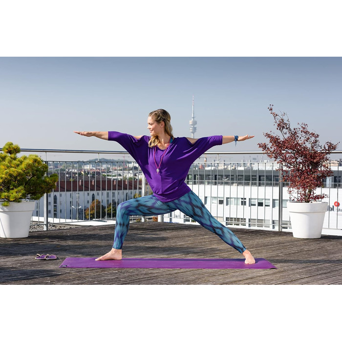 Йога-мат Yogistar Yogimat® Sun 6 мм сірий – килимок для йоги, нековзкий, преміум-якість