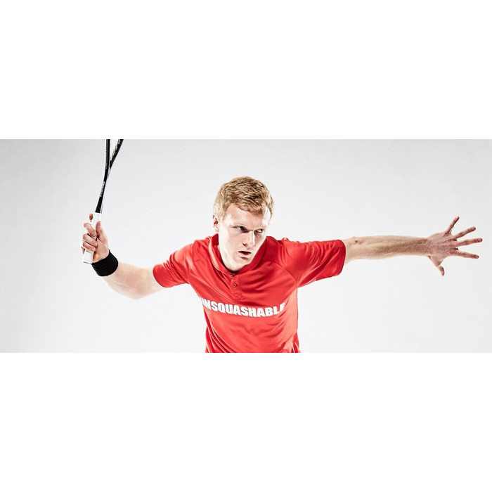 Ракетка для сквошу Unsquashable Y4000, помаранчева/чорна