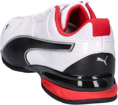 Кросівки Puma Tazon 6 FM для чоловіків, 43 EU, білий, чорний, сріблястий