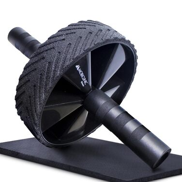 Ролер для пресу Mobiclinic з матом: комплекс для тренування пресу, до 150 кг, для дому