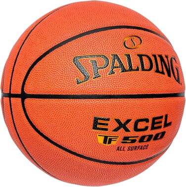 Баскетбольний м'яч Spalding Excel TF-500 для залу та вулиці, офіційний розмір 7 (29,5 дюйма)