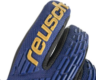 Воротарські рукавички Reusch Attrakt Freegel Silver, синьо-золоті, для дорослих, універсальні