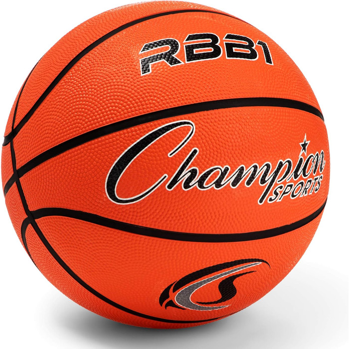 Champion Sports RBB4 Баскетбольний м'яч з гуми для вулиці, 28,5 дюйма, для досвідчених гравців