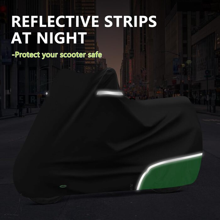 Водонепроникний чохол для мотоцикла Kawasaki Z650 / Z-серія, захисний зимовий тент з міцної тканини 420D Oxford, сіро-зелений