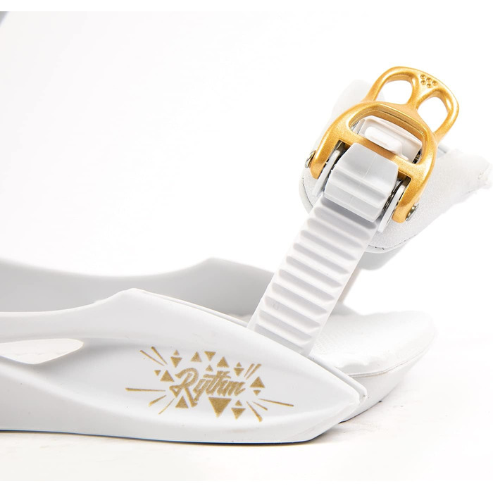Зв'язування для сноуборду Nitro Rythm '22 All Mountain White Gold, S