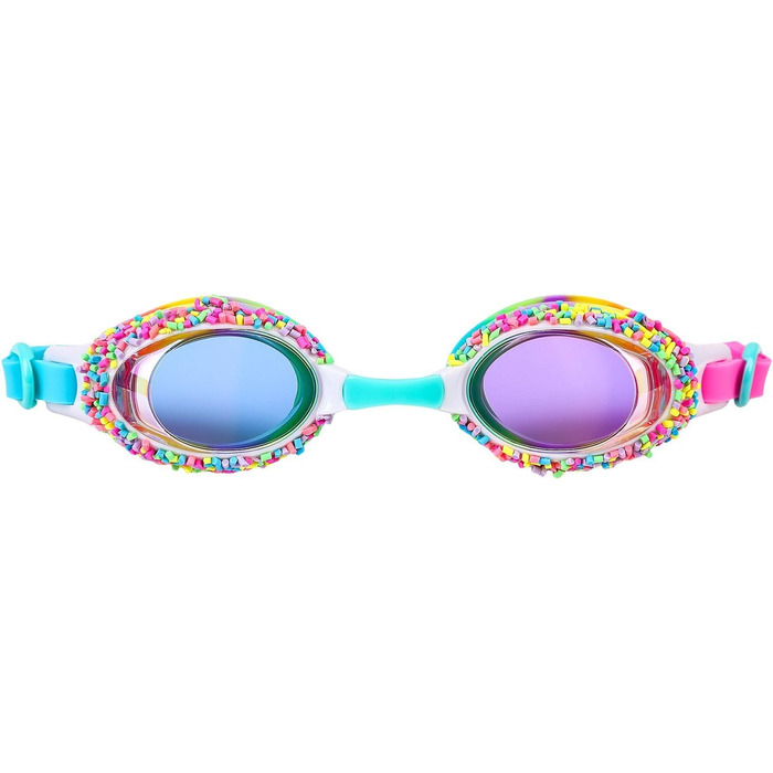 Дитячі плавальні окуляри Bling2o для дівчаток Whoopie Pie Brights, яскравий дизайн, силіконові, для басейну та моря