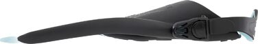 Ласти CRESSI Star Fins L/XL (44-48) чорно-блакитні - для снорклінгу та плавання
