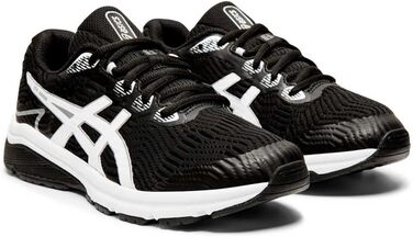 Дитячі кросівки ASICS GT-1000 8 GS чорного та білого кольорів, 35 EU