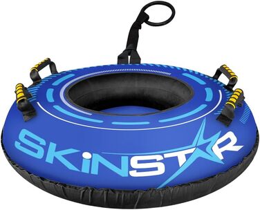 Сноутюбінг SkinStar Cross Profi Ø75 см, синій, надувні санки для снігу