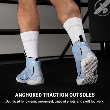 Боксерські рукавички Hayabusa Pro - Синій, Розмір 41 EU (44/45 EU)