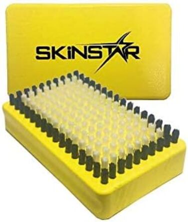 Набір для нанесення гірськолижного воску SkinStar, 8 предметів: праска, щітка, гідрокарбоновий віск