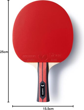 Тенісний стіл для настільного тенісу Team Butterfly Champion | Професійний стіл для гри, сертифікований ITTF