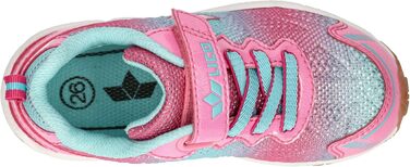 Дитячі кросівки Lico Flori Vs (33 EU, Рожево-бірюзові)